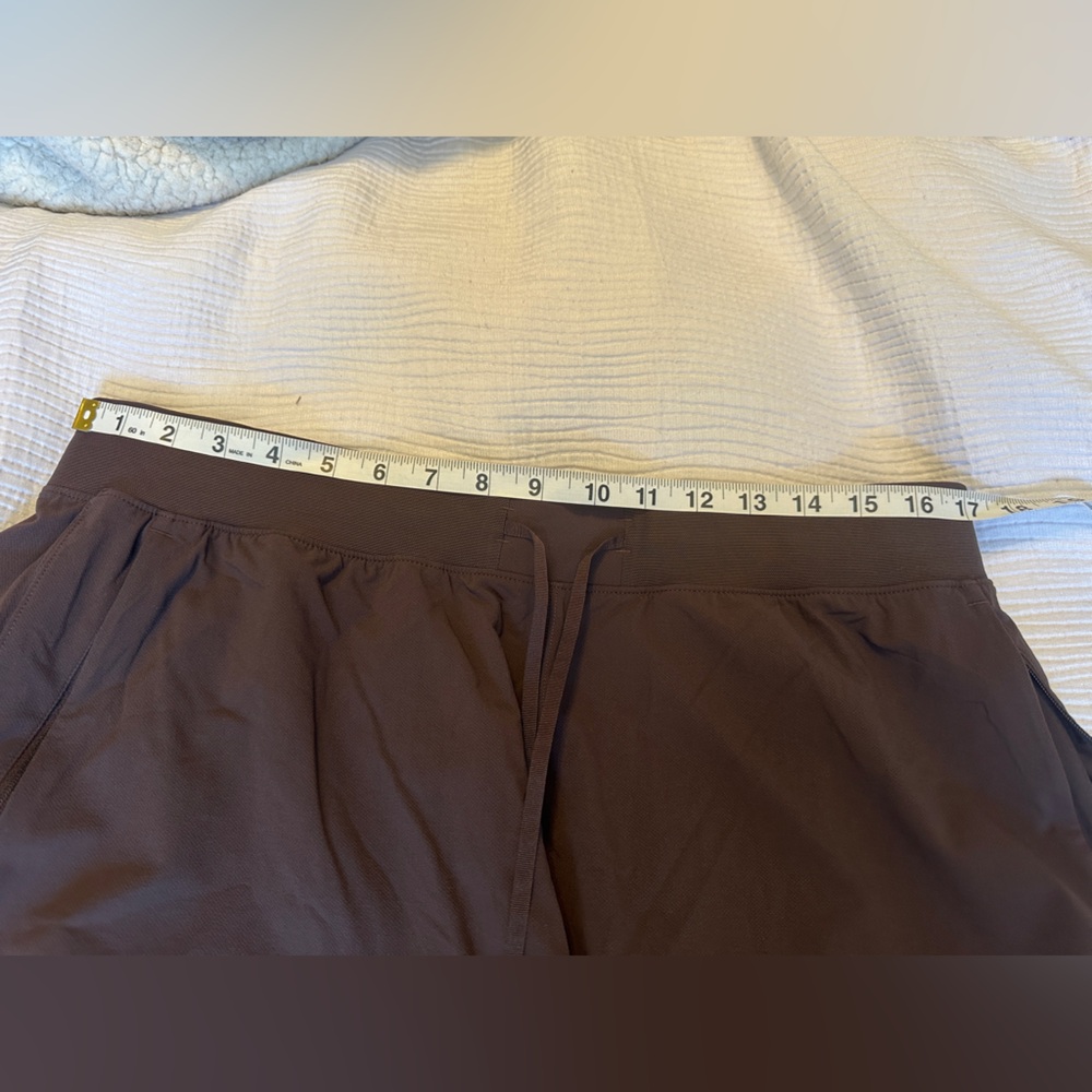 Lululemon Athletica Dark Brown Shorts - Picture 7 of 9